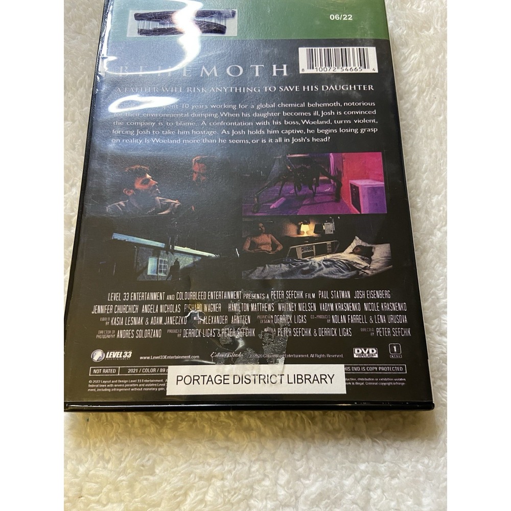 Behemoth Dvd Paul Statman Josh Eisenberg Jennifer Churchich Angela Tested Works - Picture 5 of 13